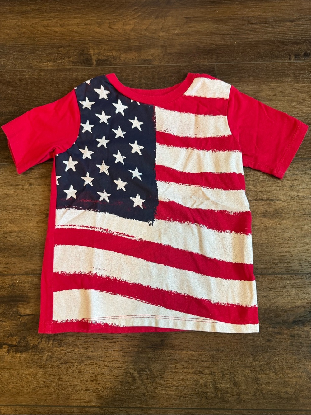 American flag patriotic shirt size 4t